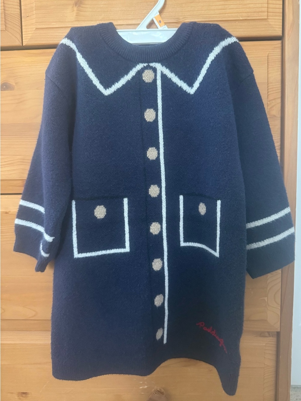 Gap Paddington Navy Sweater Dress